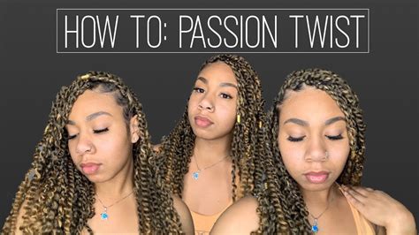 easy passion twist tutorials